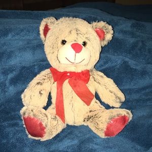 Soft Teddy Bear with Bow